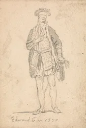 Étude de costume de figure d